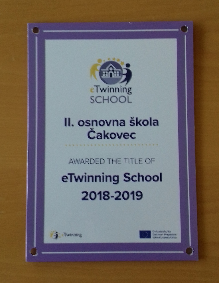 eTwinning School II. O akovec